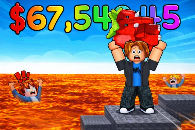 Escape Rising Lava For Brainrots thumbnail