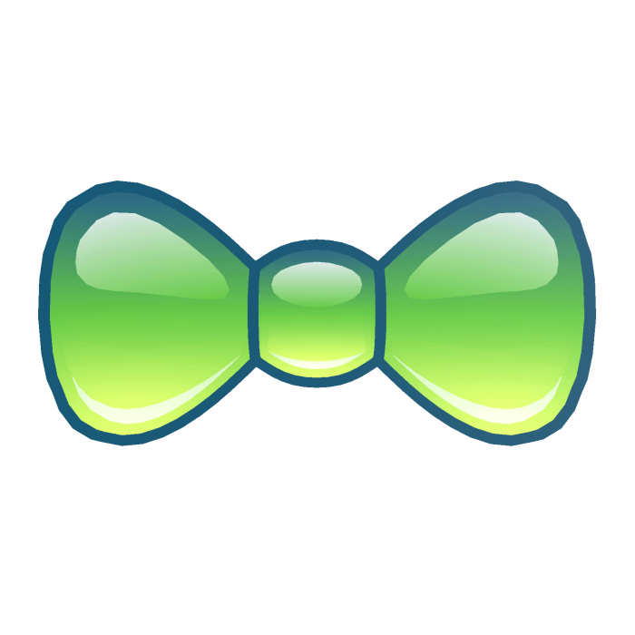 Frutiger Aero Green Bowtie