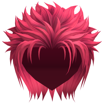 Hot Pink Spiky Fighter Hair Roblox item