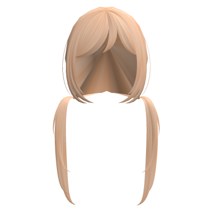 Vkei Doll Messy Anime Low Twintails in Blonde V2 Roblox item