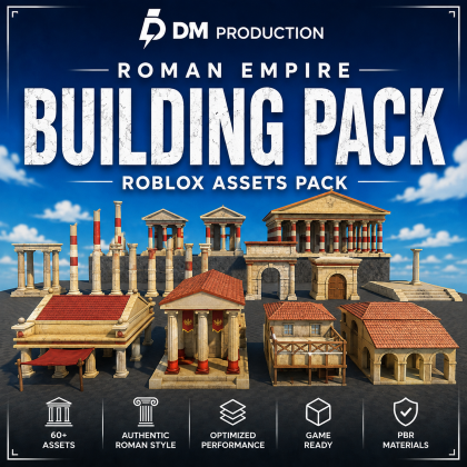Roman Empire Building Pack Roblox