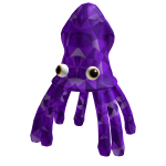 Purple Sparkle Squid