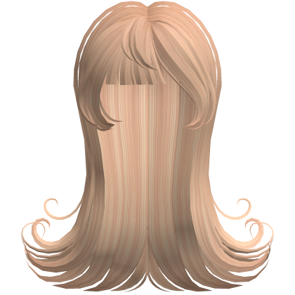 Doll Swirly Long Hair in Blonde Roblox item