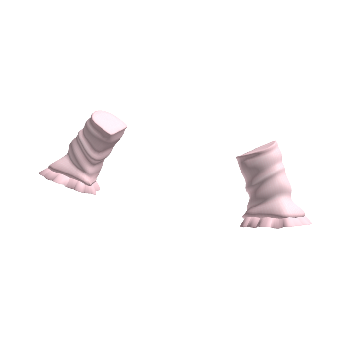 Pink Ruffle Arm Warmers