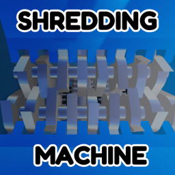Shredding machine.
