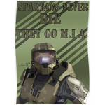 halo is my favorite game this is my 2 master cheif