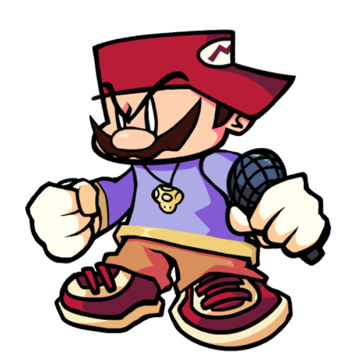 gangster mario (fnf) Roblox decal