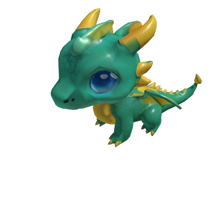 Shoulder Cute Chibi Dragon