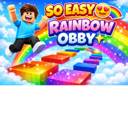 Easy Rainbow Obby 🌈✨