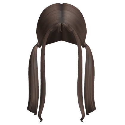 -',ৎ Wispy Willow Pigtails in Light Brown
