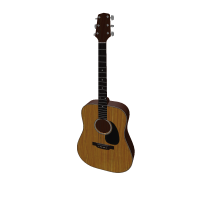 Hello Neighbor old art guitar (UNUSED)