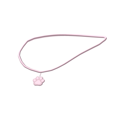 Pink Paw Necklace 3.0