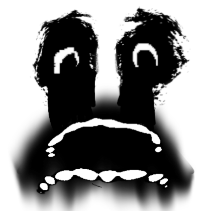 Scary face/creepy face Roblox decal