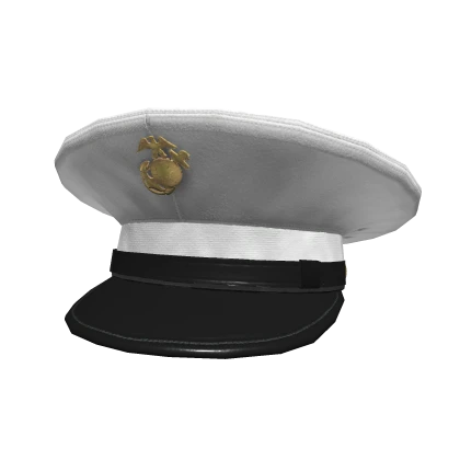 usmc dress blues hat Marine Corps Dress Cap with Eagle Anchor Device
