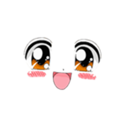 Anime Face Roblox decal