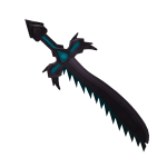 Demonized Obsidian Sword [Light Blue]