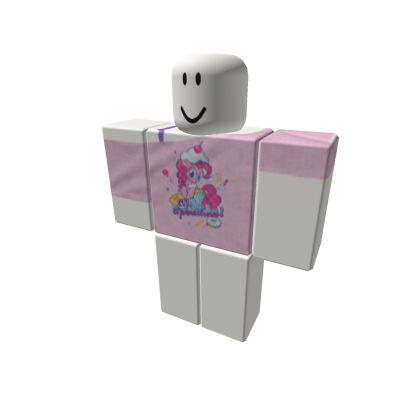 𑣲 pinkie pie pink offshoulder shirt