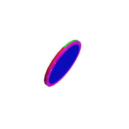 Round shield base