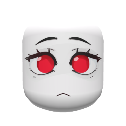 1.0 Shy Red Eyes Face Mask