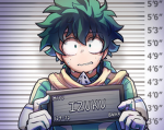 Deku roba el banco y lo atrapan