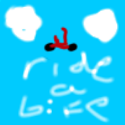 Ride a Bike Down a slide!