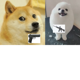 Egg Doge and Doge Border Patrol