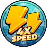 [ -80% 1 DAY] Permanent 4x Speed