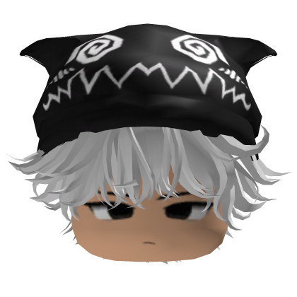 Emo boy with a monster hat Roblox item