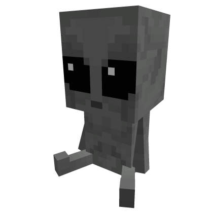 Voxel Gray Alien (Hat) Roblox item