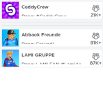 Robux teilen wir immer