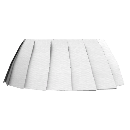 1.0 Simple Fem Pleated Skirt R6 in White
