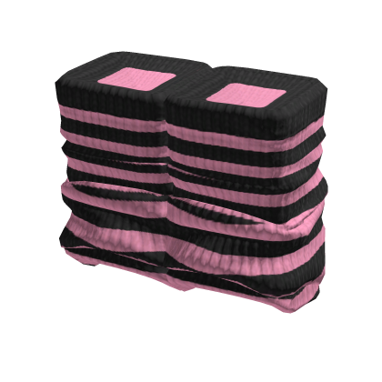 Fitted Black Striped Leg Warmers