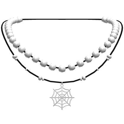 Y2K Layered Spider Web Necklace 🕸️