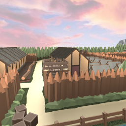 Low Poly Village icon