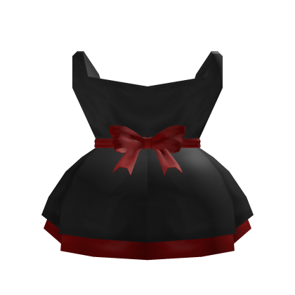 Witch Dress With Bow Red (1.0)