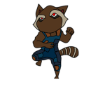 Raccoon Life Cloth