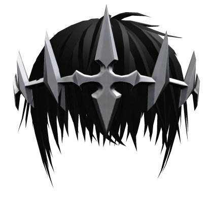 Void Reaper Spiked Crown | Black Gothic Dark
