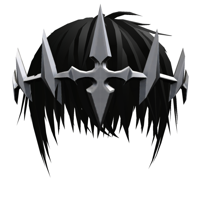 Void Reaper Spiked Crown | Black Gothic Dark