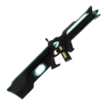 Sky Blue Cybernetic Rifle