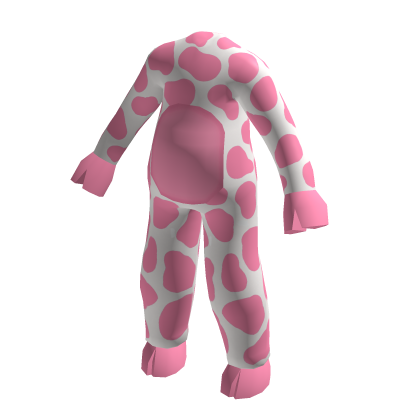 Classic Pink Cow Suit