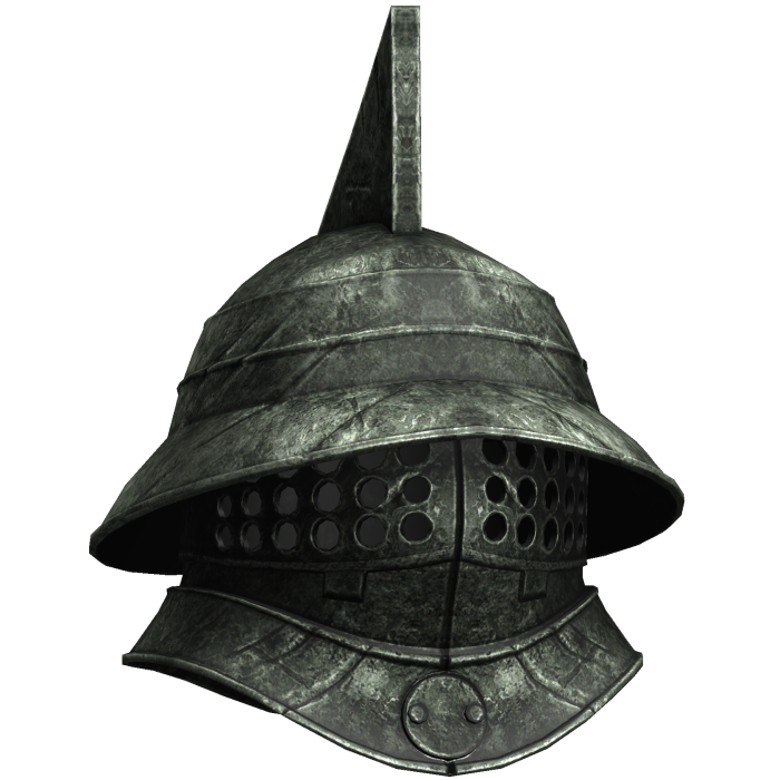 Green Medieval Knight Helmet