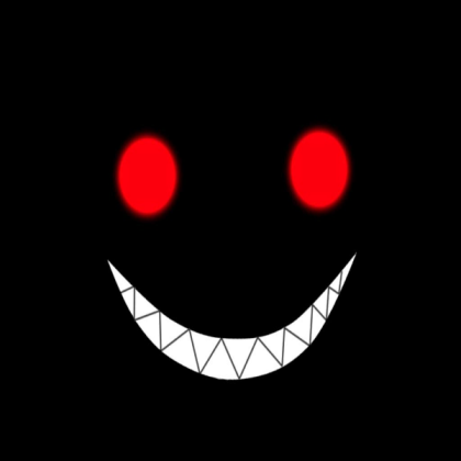 Red Eyes with evil smile Roblox decal