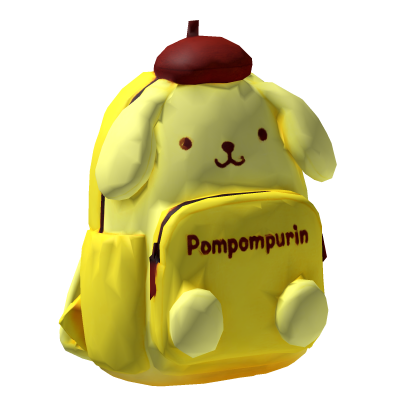 Pompompurin Cute Puppy Backpack Roblox item