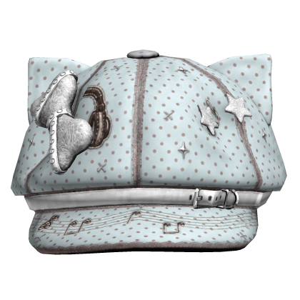 Chocomint Kawaii Bow Beret Roblox item
