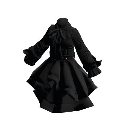 Anime Dress - Black