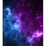 Galaxy night sky