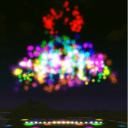 A New Year Firework Celebration - Blinding Lights