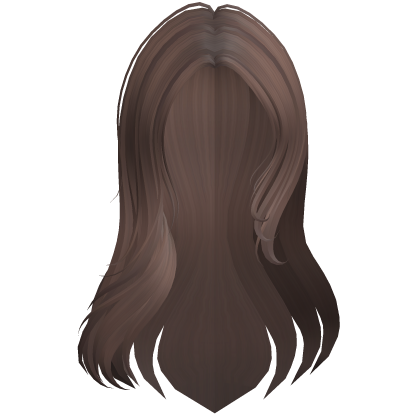 Long Soft Layered Hair (Brown)