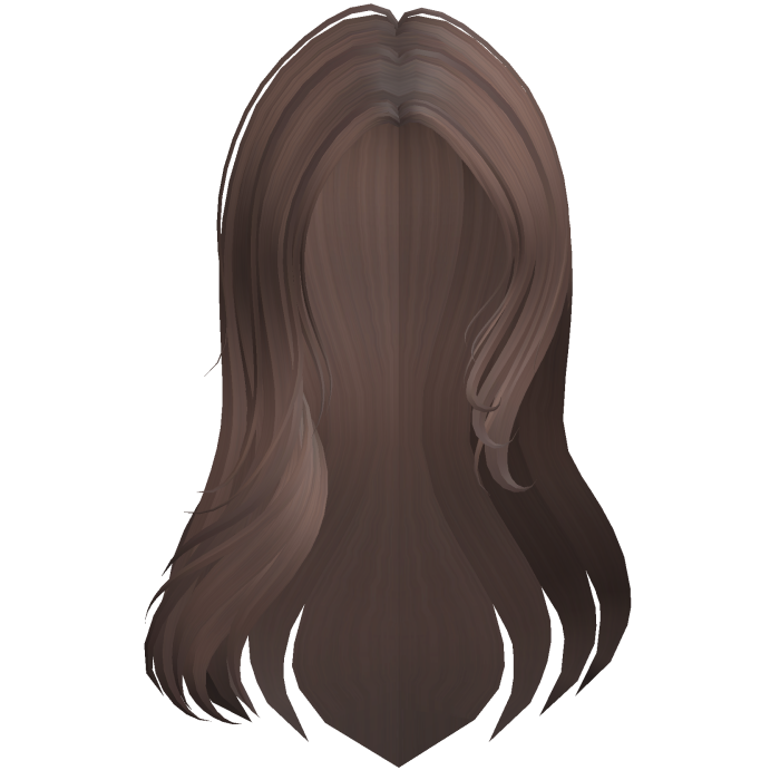 Long Soft Layered Hair (Brown)