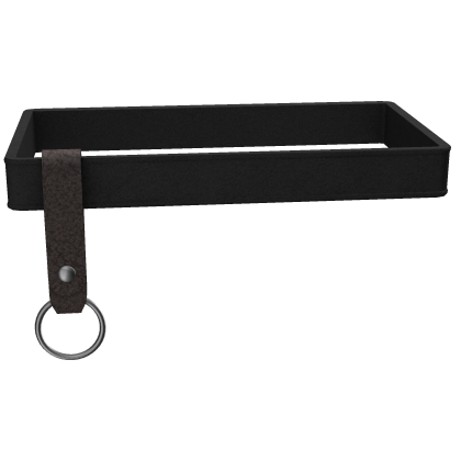 1.0 Leather Belt with Key Ring Strap